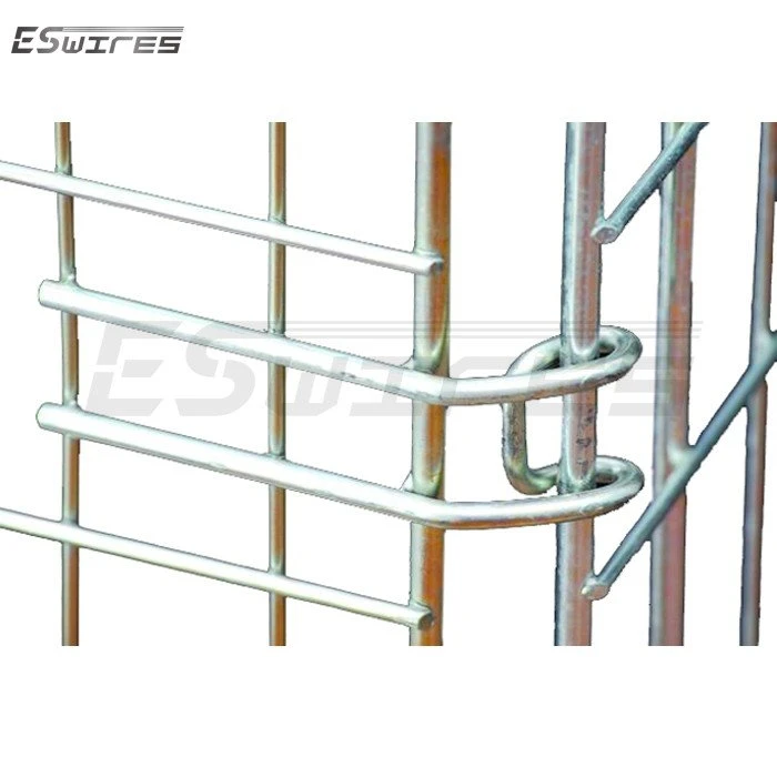 collapsible pallet cage hook