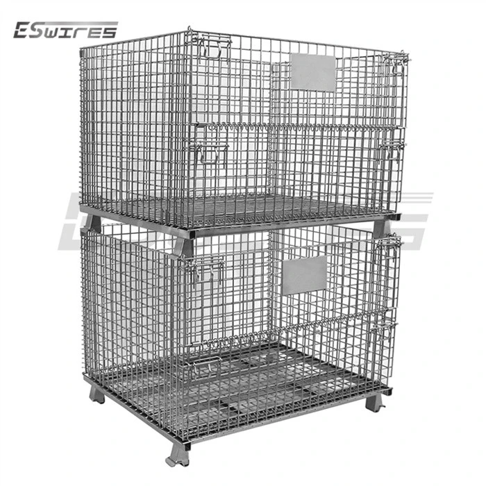Foldable Metal Wire Container