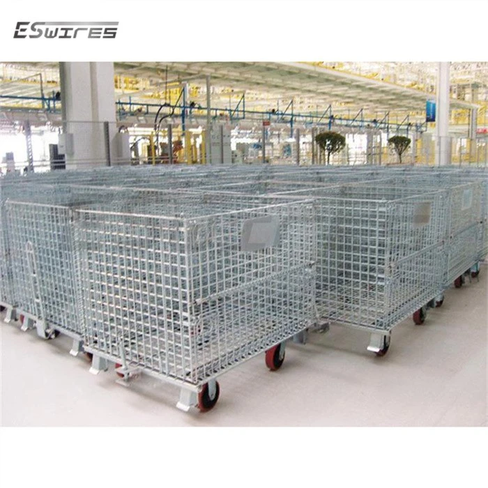 Galvanized Wire Folding Container